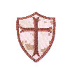 Kingarms Seals 6 Crusader Cross Embroidery Patch - MD (KA-AC-6041-MD)